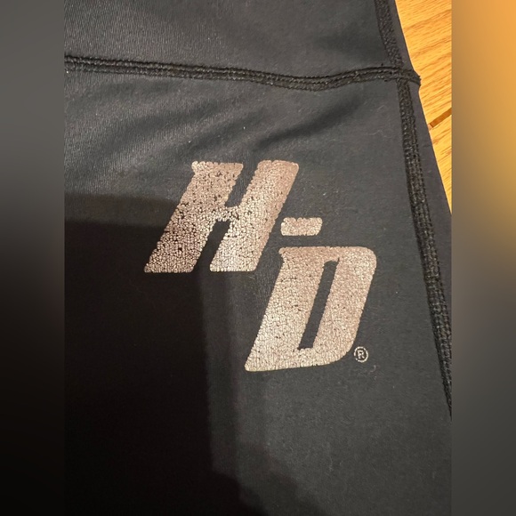 Harley-Davidson® Women's Mesh Accent Activewear Legging, Black - XL 🖤 - Picture 9 of 13